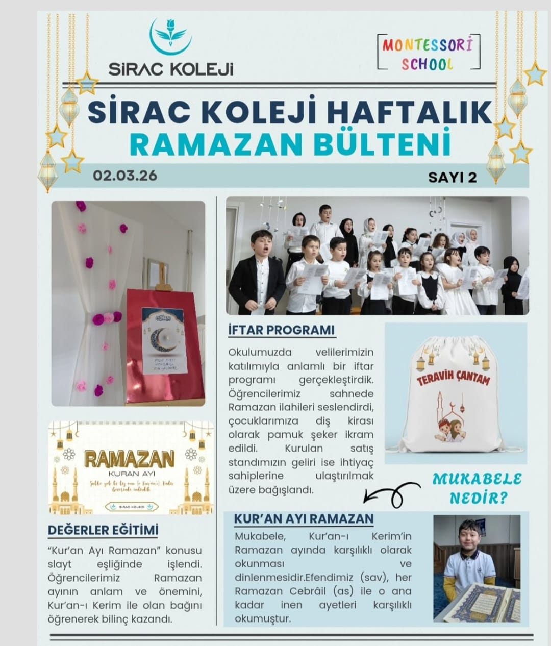 Sirac Koleji Etkinlik
